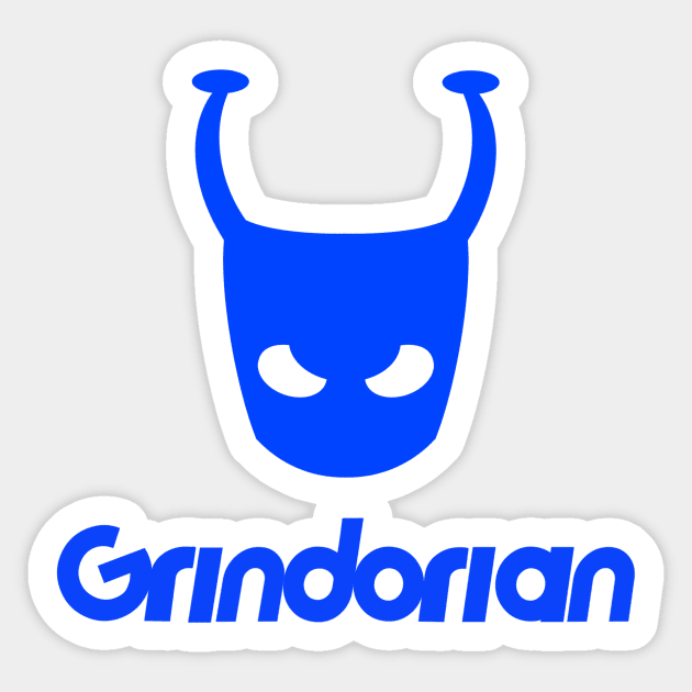 Grindorian Sticker by kyohazard